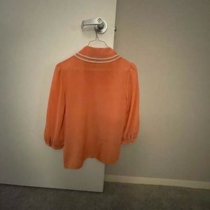 Coral/peach Asos blouse. Size small.